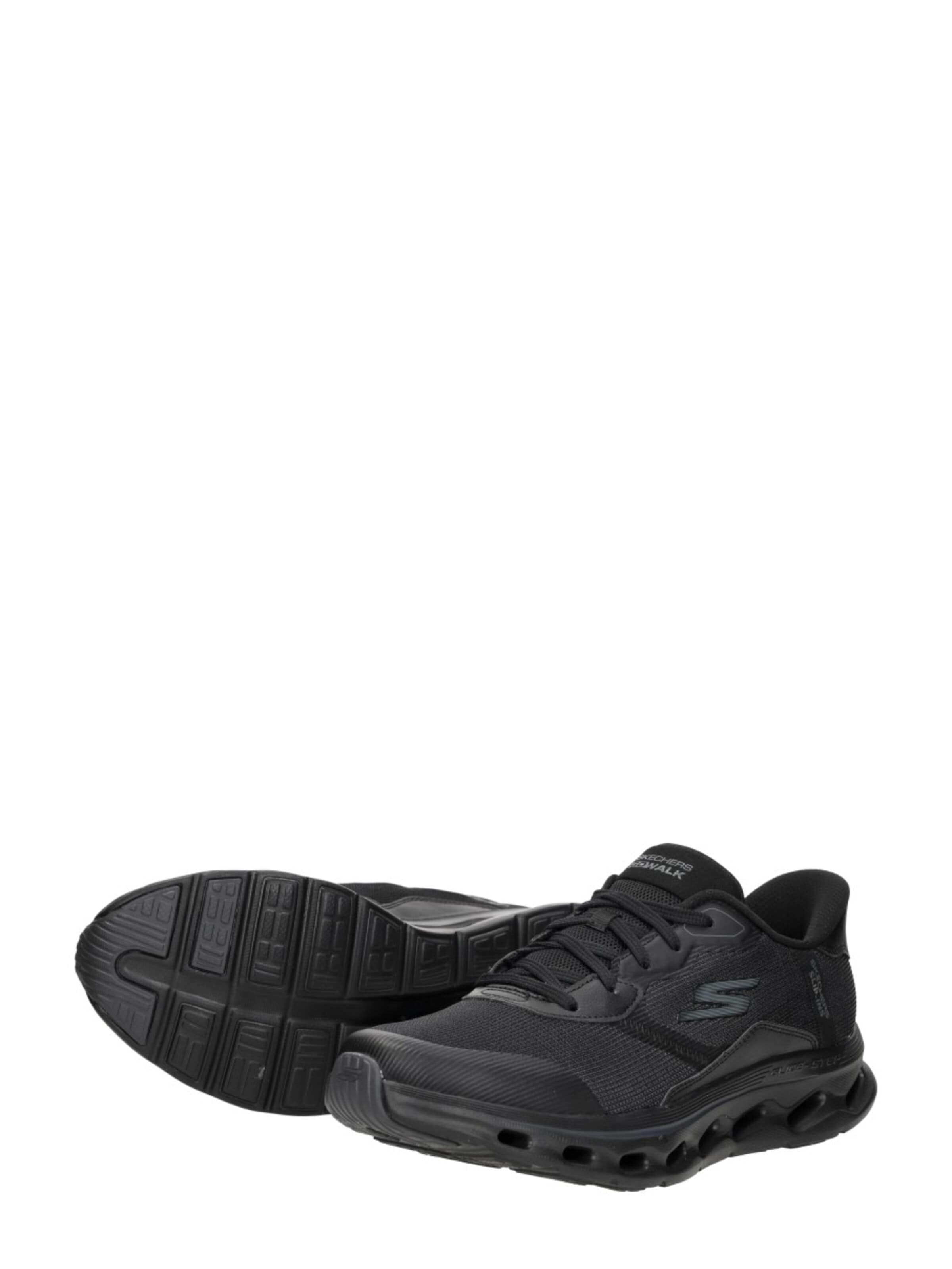 SKECHERS Platform trainers 'Slip-Ins: Go Walk Glide' in Black