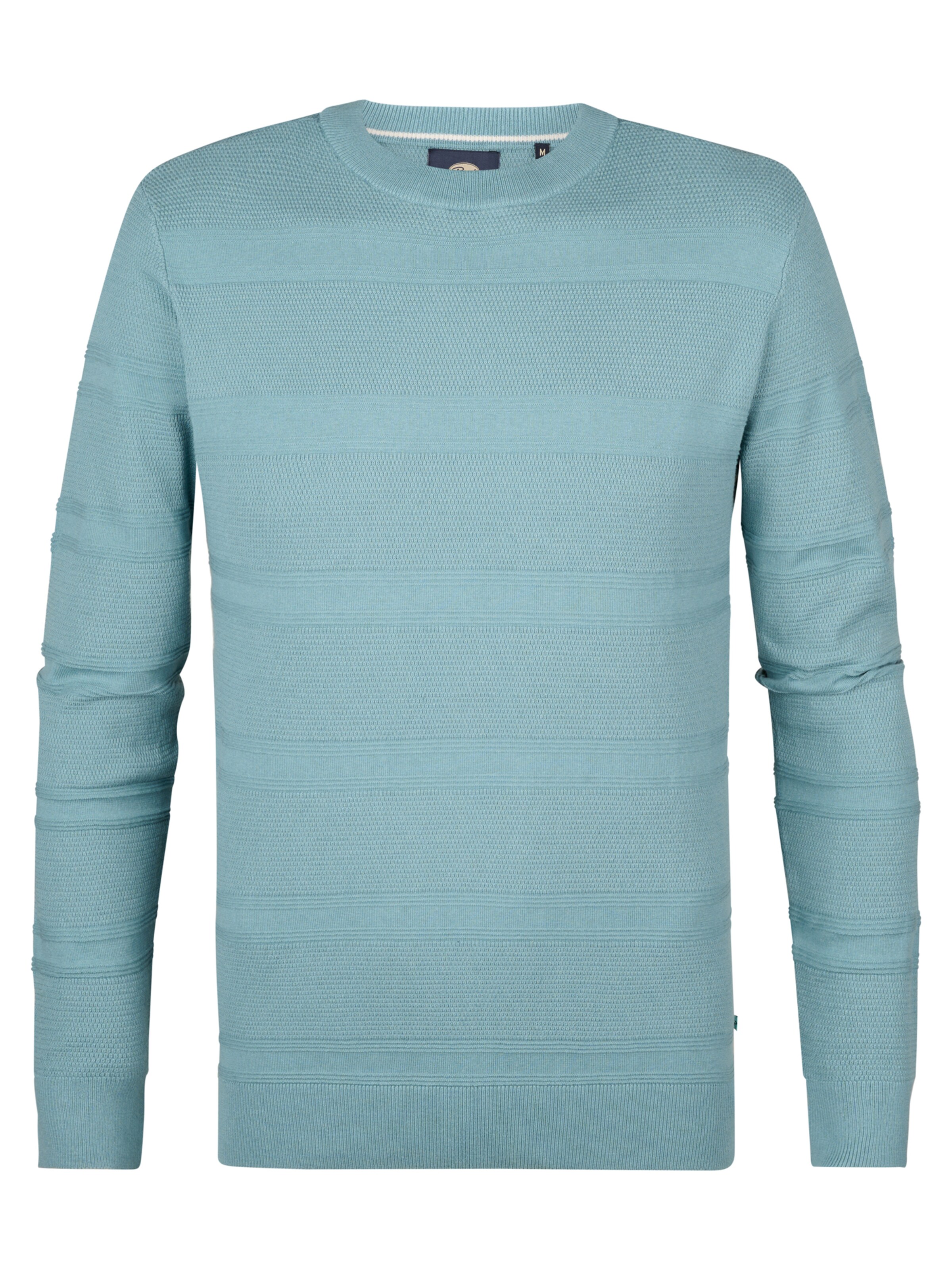 Petrol Industries Pulover 'Windview' | modra barva: sprednja stran