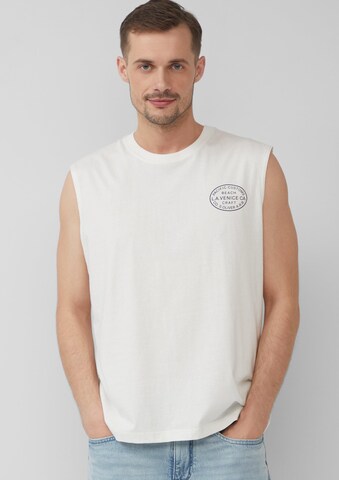 s.Oliver Shirt in Wit: voorkant