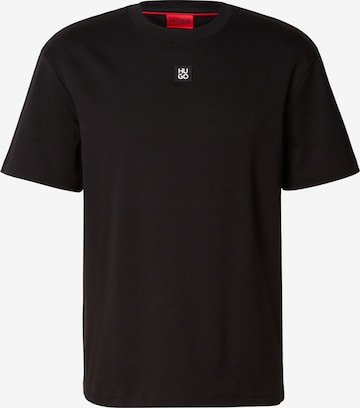 T-Shirt 'Dalile' HUGO en noir : devant
