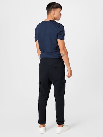 JOOP! Jeans - Tapered Calças cargo 'Saint' em preto