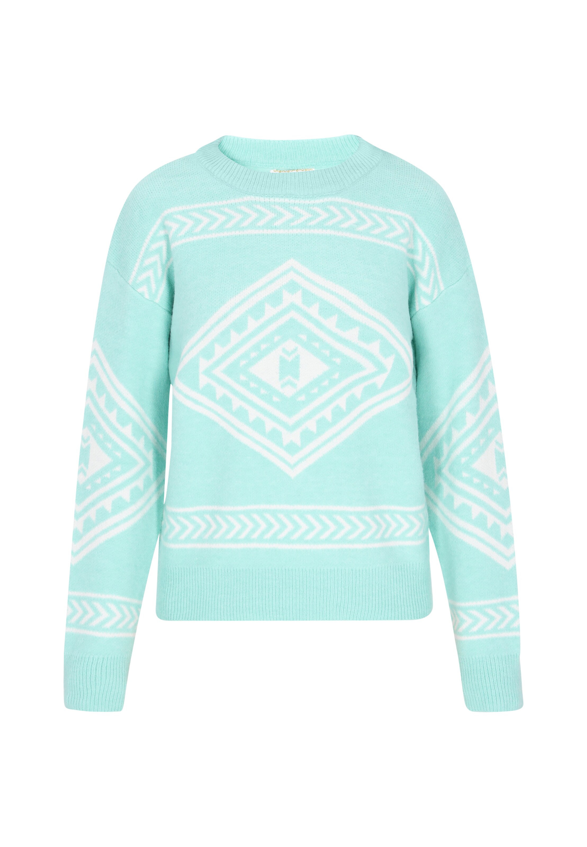 IZIA Pullover i blå: forside