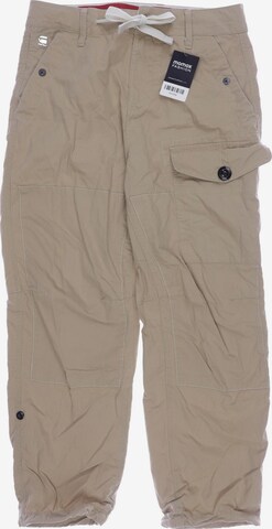 G-Star RAW Pants in 30 in Beige: front