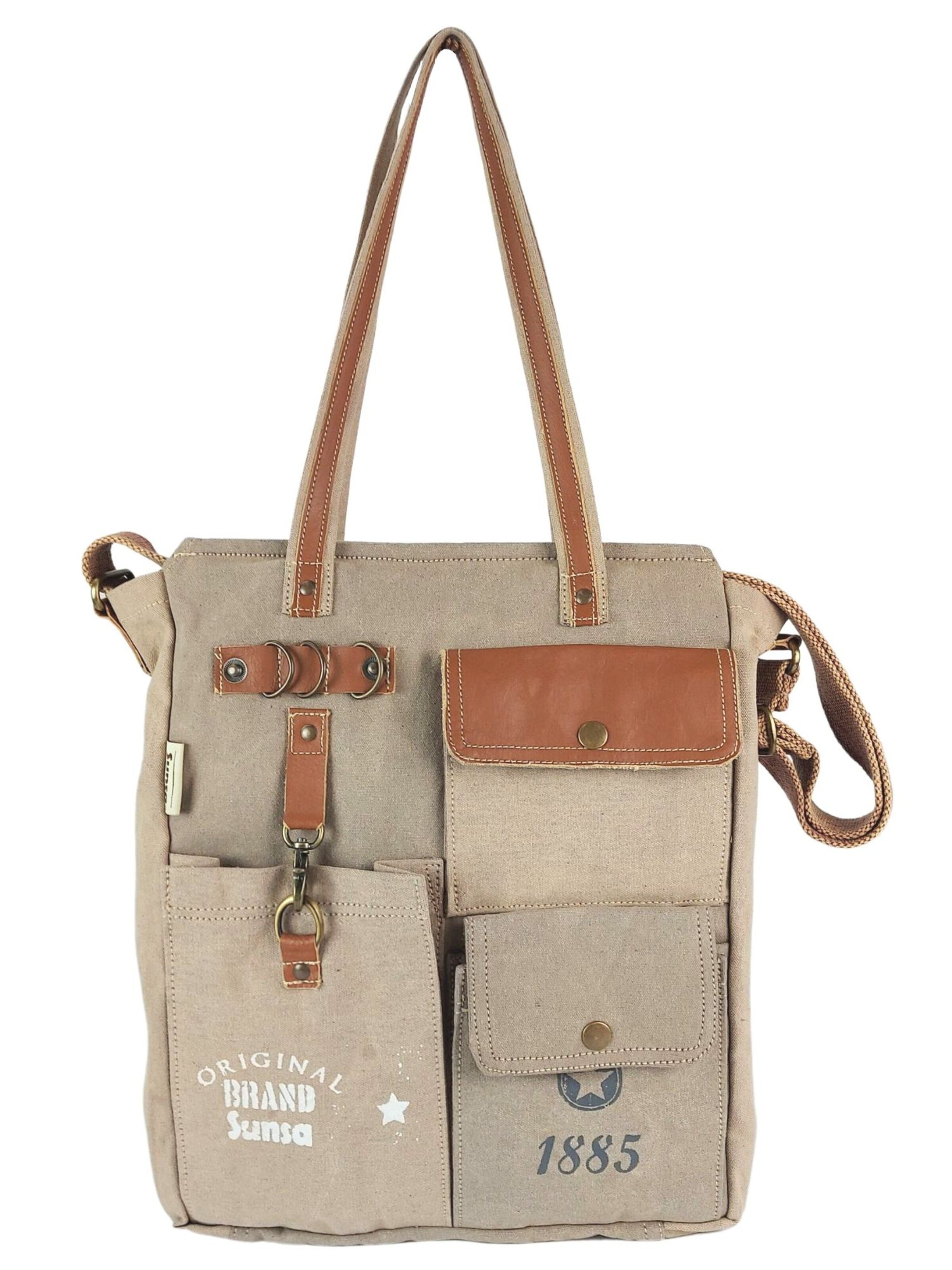 Sunsa Shopper 'Sunsa' in Brown: front
