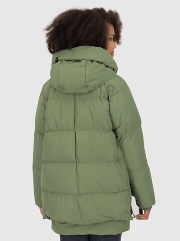 Alife and Kickin - Casaco de inverno 'Rachel' em verde