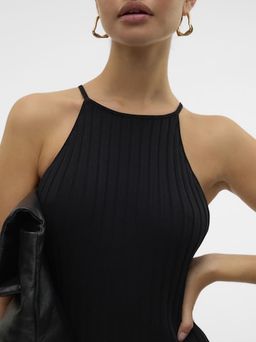VERO MODA Strikkjole 'VMRIVER' i sort