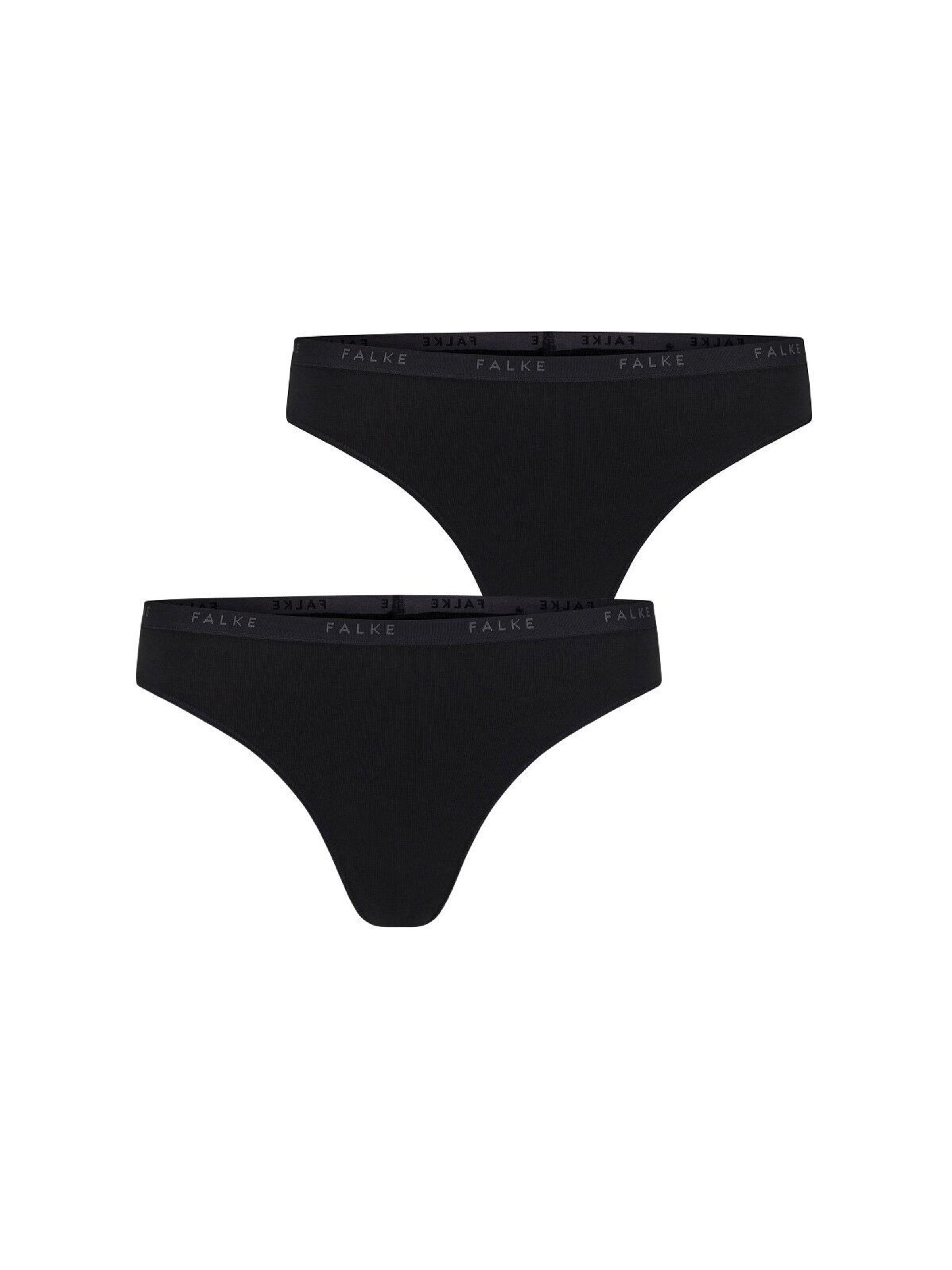 FALKE Slip '2-Pack'‌‌‌‌‌‌‌‌‌‌ in Schwarz: Vorderseite