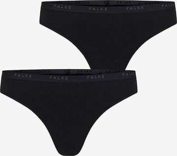 FALKE Slip '2-Pack' in Schwarz: Vorderseite