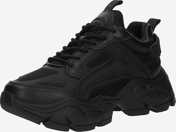 juoda BUFFALO Sportbačiai be auliuko 'BINARY ATHENA': priekis