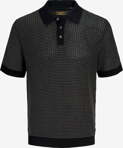 JACK & JONES Neulepaita 'JPRBLUKINGSLEY' värissä vaaleanharmaa / musta, Tuotenäkymä