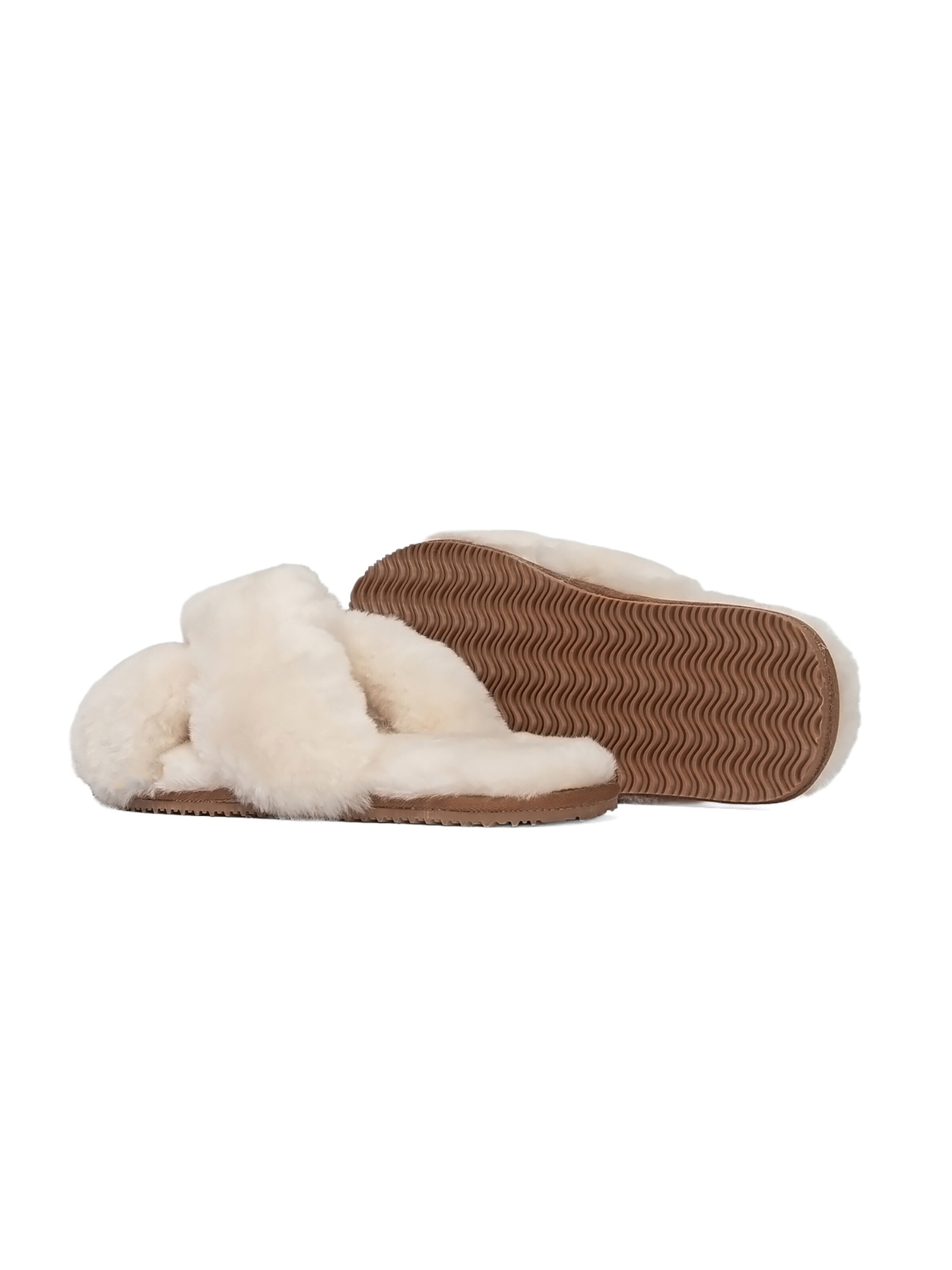 L'Arte Milano Slipper in Beige