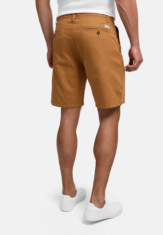 INDICODE JEANS Regular Chino 'Melio' in Bruin