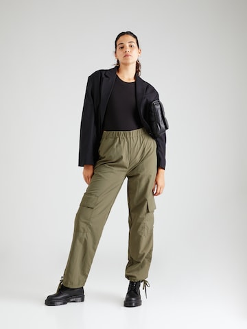 Regular Pantalon cargo Moves en vert