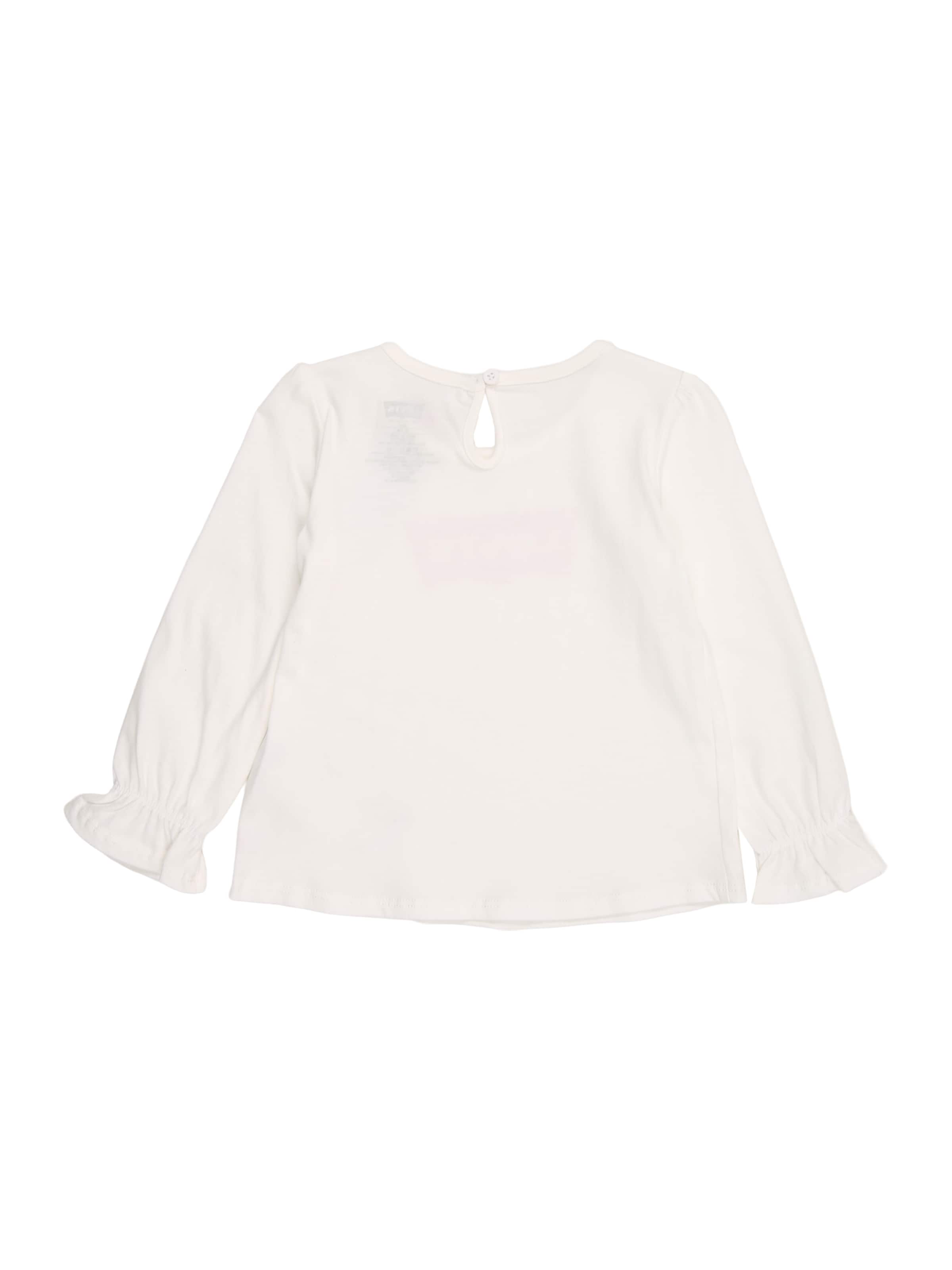 Levi's Kids Majica 'LVG Batwing LS Fashion Knit To' | bela barva