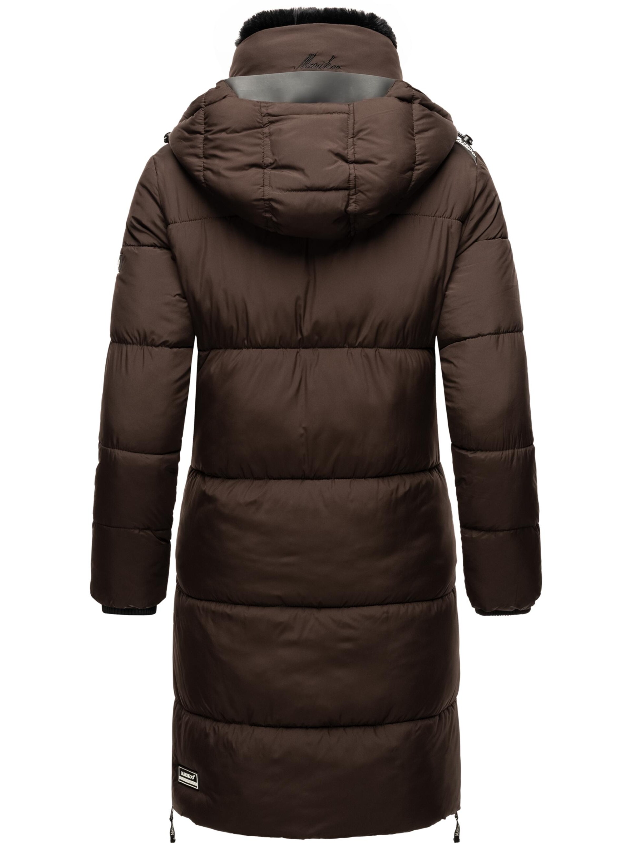 MARIKOO Зимнее пальто в Коричневый