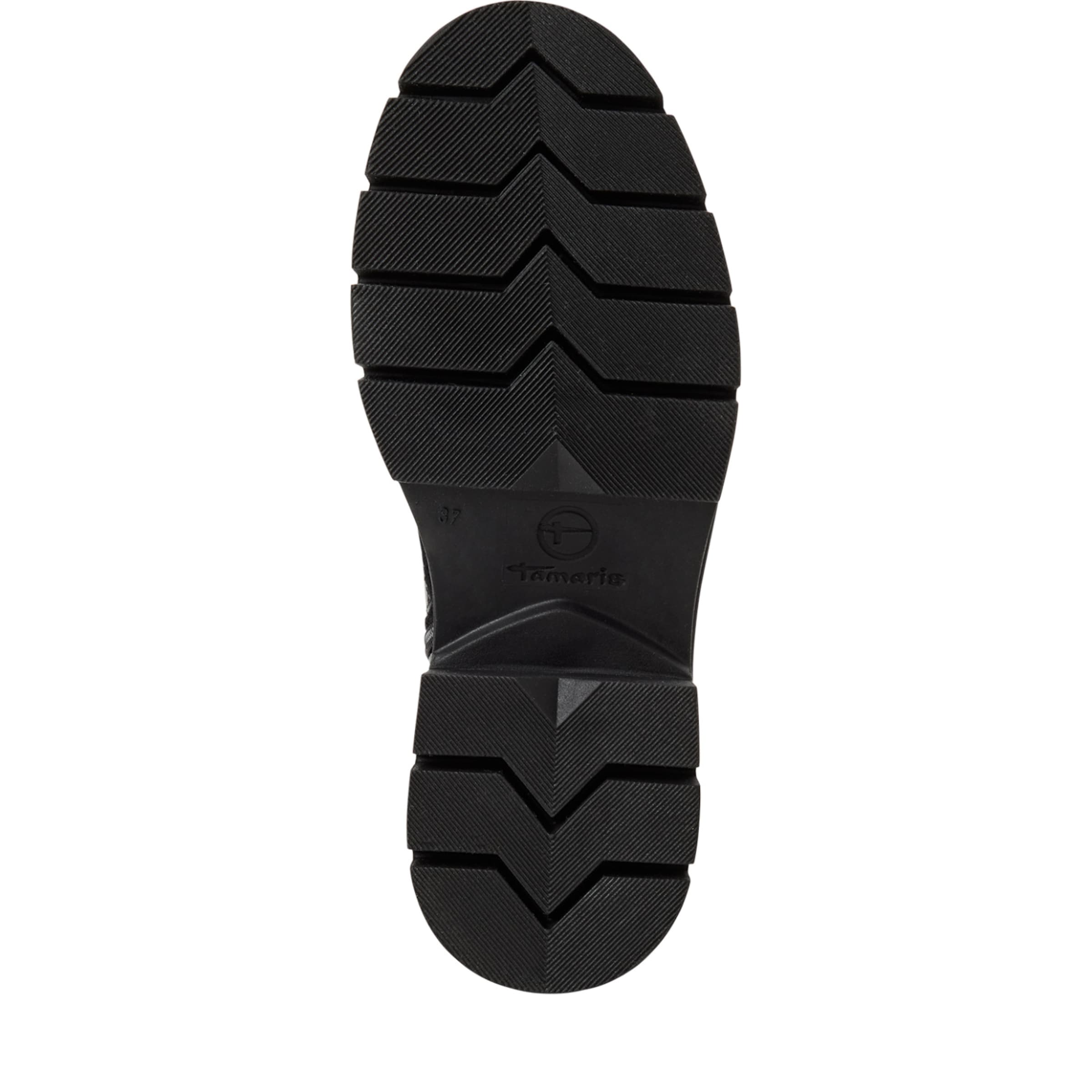 Tamaris - Botim com fivela em preto