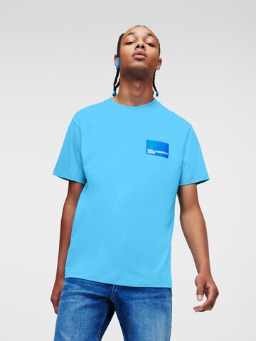 KARL LAGERFELD JEANS Shirt in Blue: front