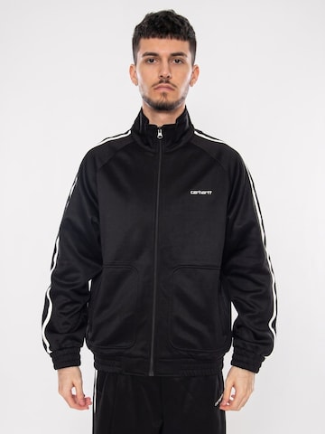 Carhartt WIP Bluza rozpinana 'Bolar Sweat Jacket Black / Wax' w kolorze czarny