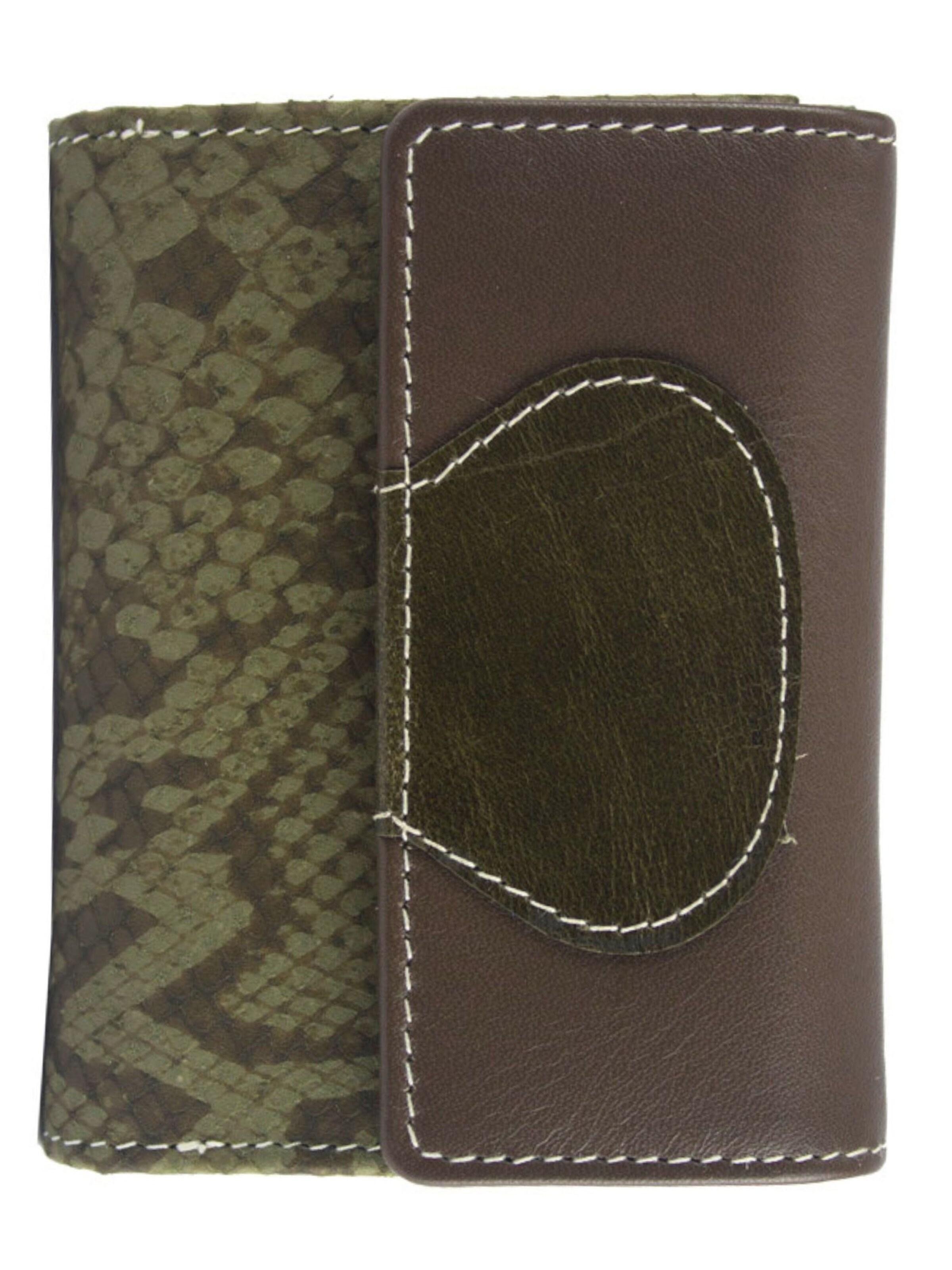 Sunsa Wallet in Green: front