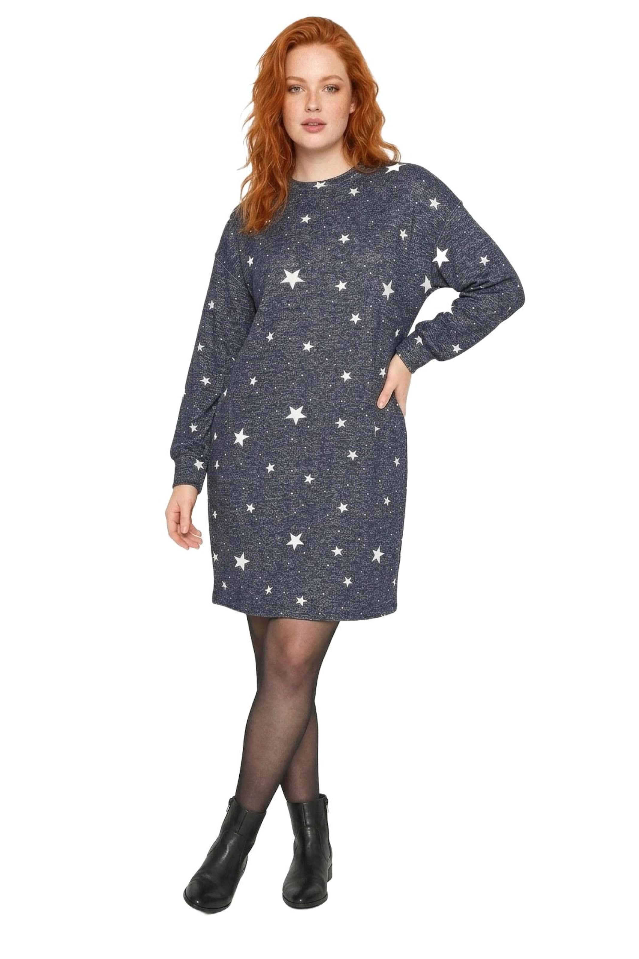 Shape Of You Dress in Blue