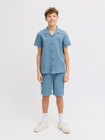Jack & Jones Junior Comfort Fit Πουκάμισο 'JJGLOBAL' σε μπλε