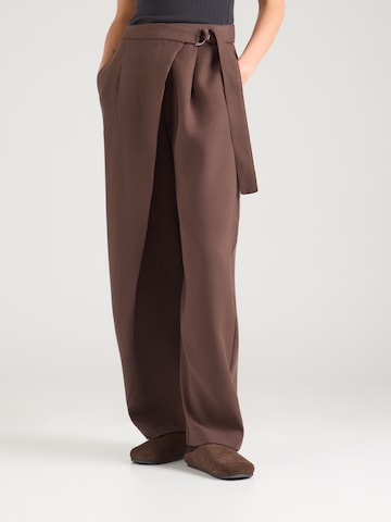 MSCH COPENHAGEN Regular Pants 'MSCHZein Esteriane' in Brown