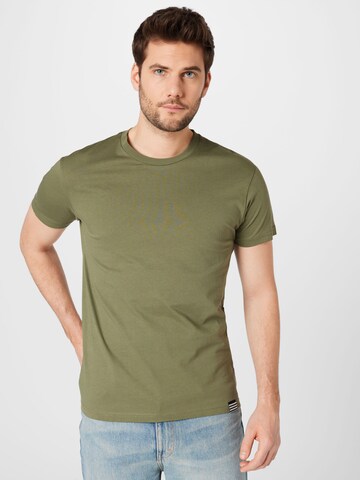 MADS NORGAARD COPENHAGEN - Camisa 'Thor' em verde: frente