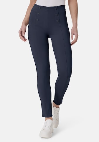 Coupe slim Pantalon 'SIENNA' STOOKER WOMEN en bleu : devant