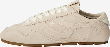 LLOYD Sneakers hoog in Beige: voorkant
