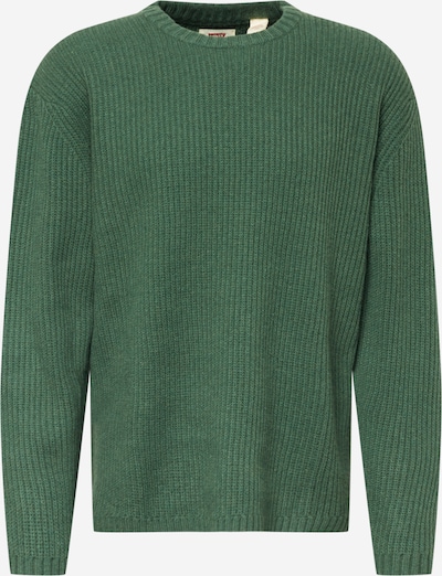 LEVI'S ® Pulover 'Battery Crewneck Sweater' | zelena barva, Prikaz izdelka