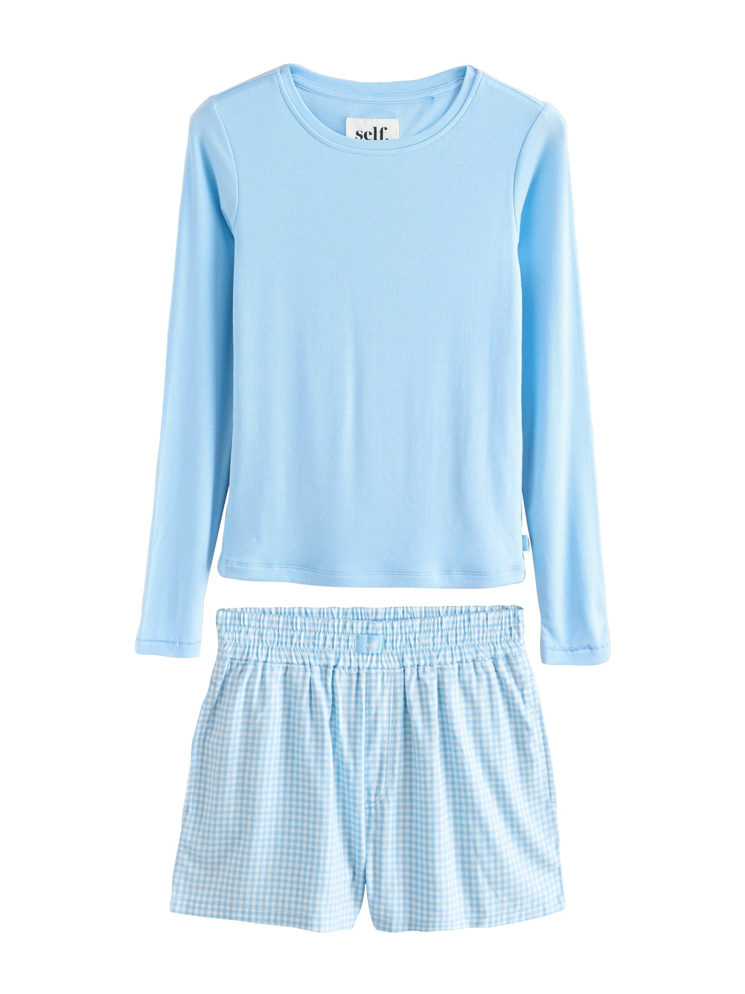 Shorty di self. in blu: frontale