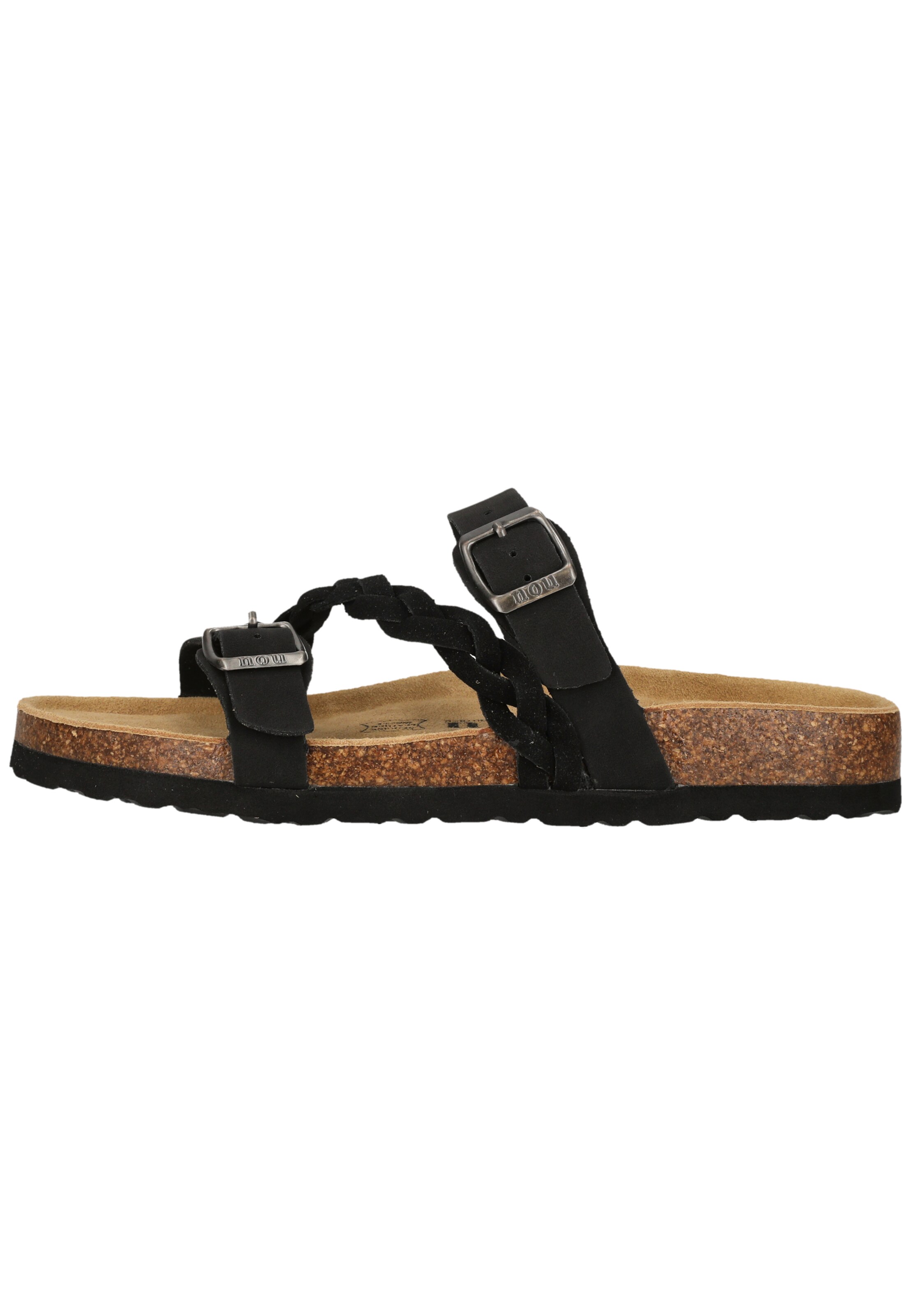 NOU Sandalen 'Priego' in Schwarz