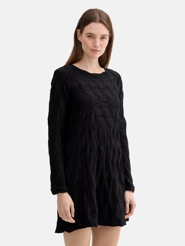 TOM TAILOR DENIM Dress in Black: front