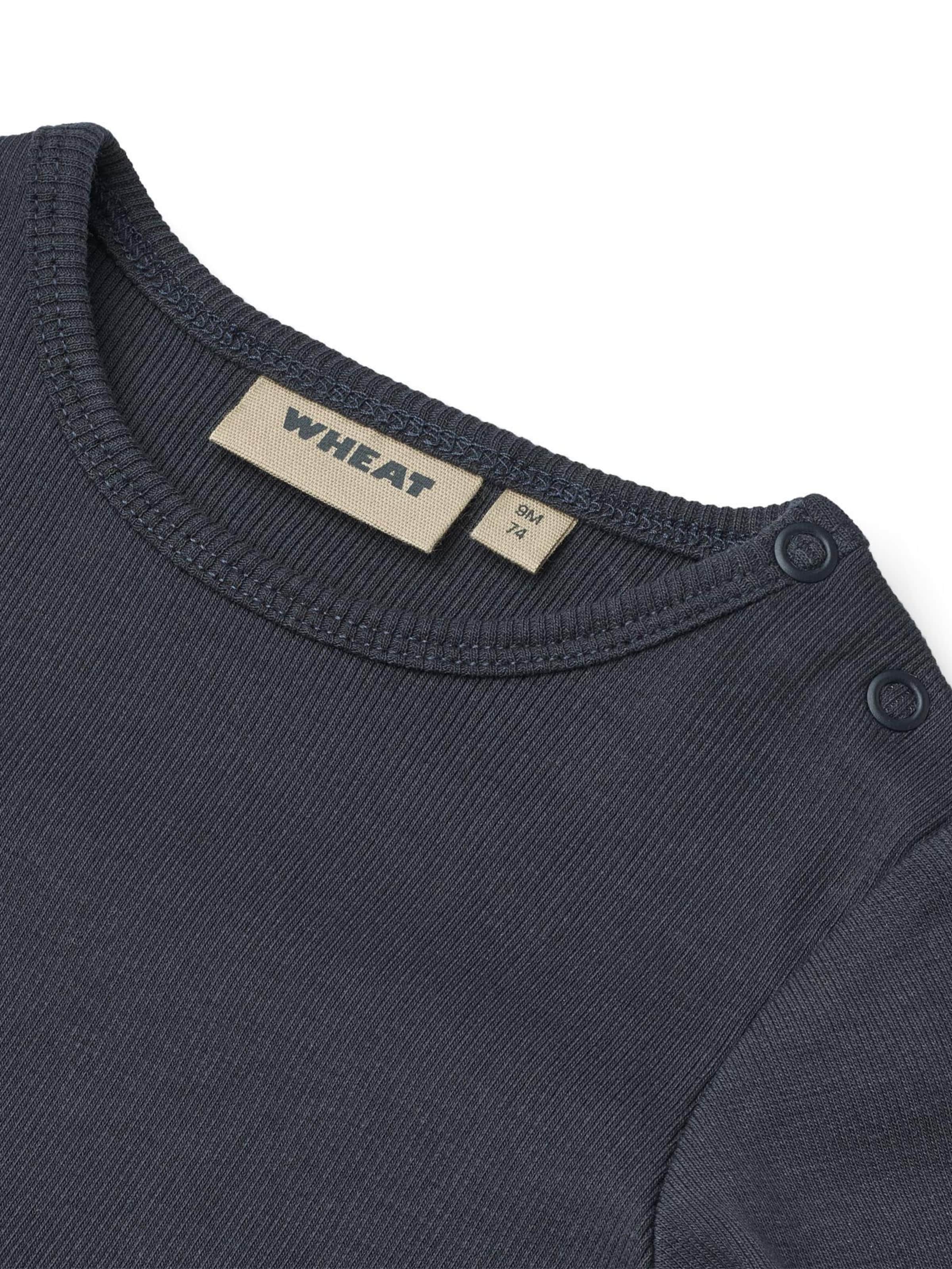 Barboteuse / body 'Spencer' WHEAT en bleu