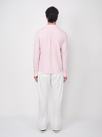 SHAMBLES Regular fit Button Up Shirt in Pink
