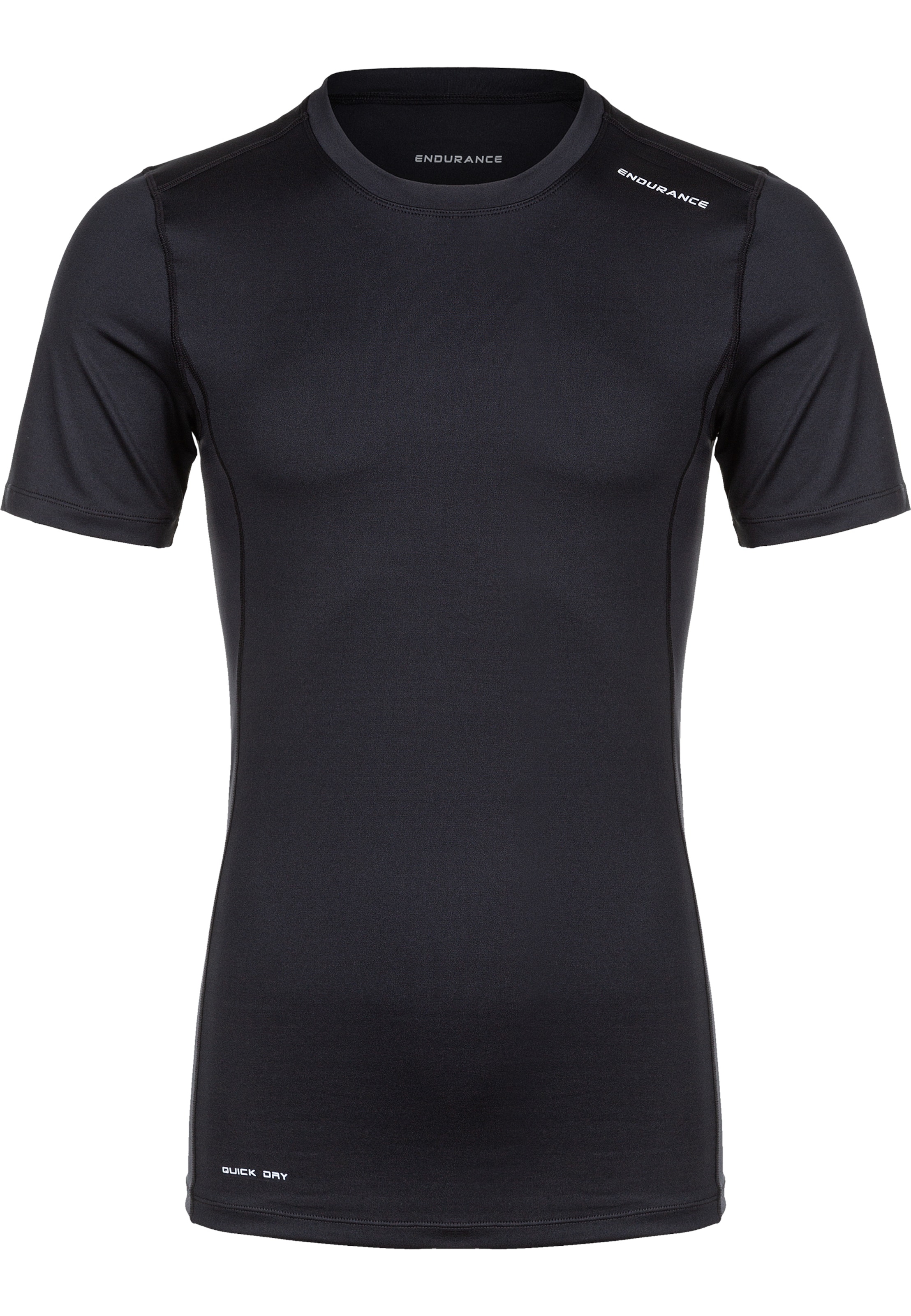 ENDURANCE Performance Shirt 'Power' in Black / White, Item view