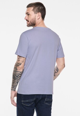 Street One MEN T-Shirt in Lila