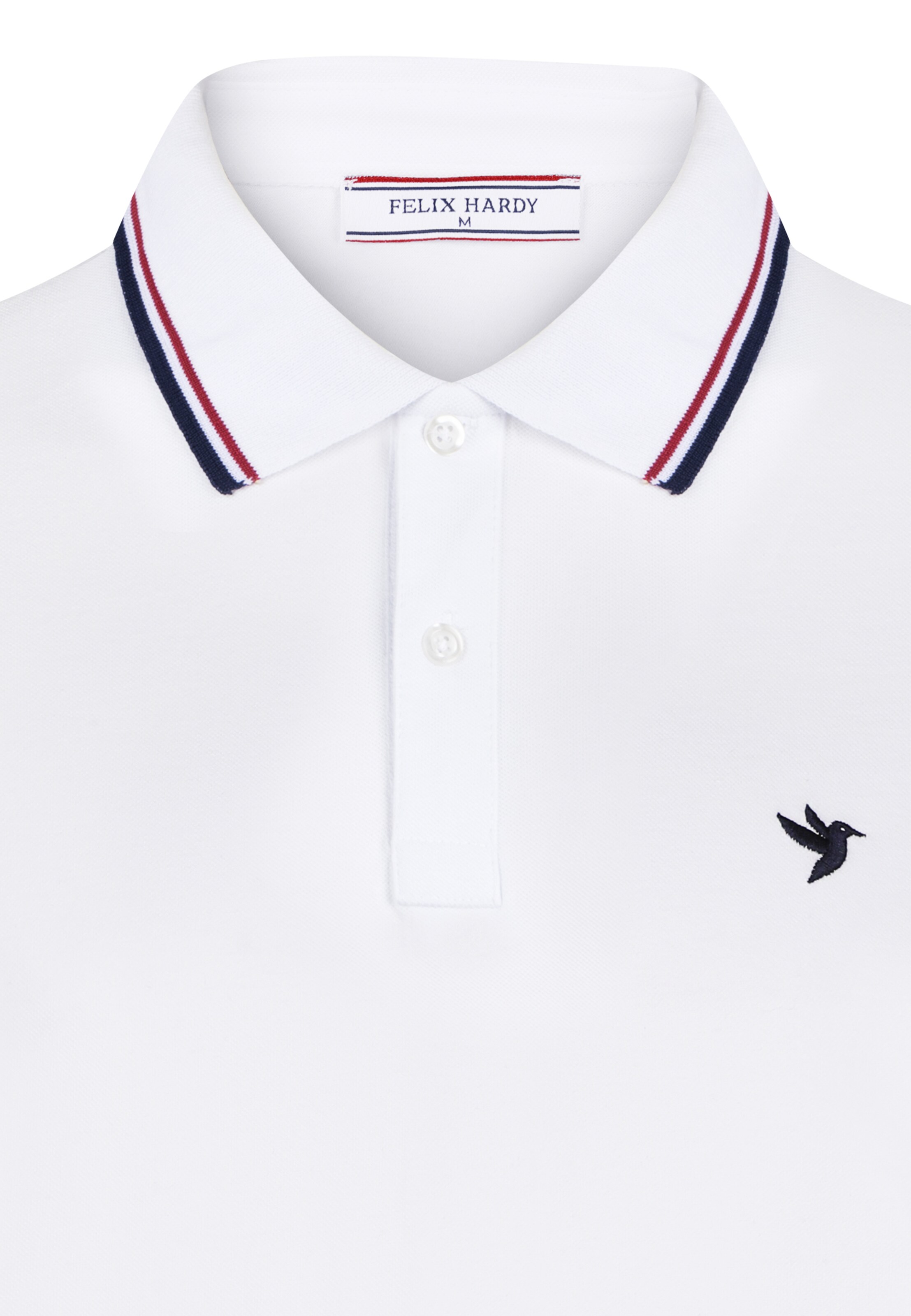 Felix Hardy Polo Shirt Kurz Arm in Weiß