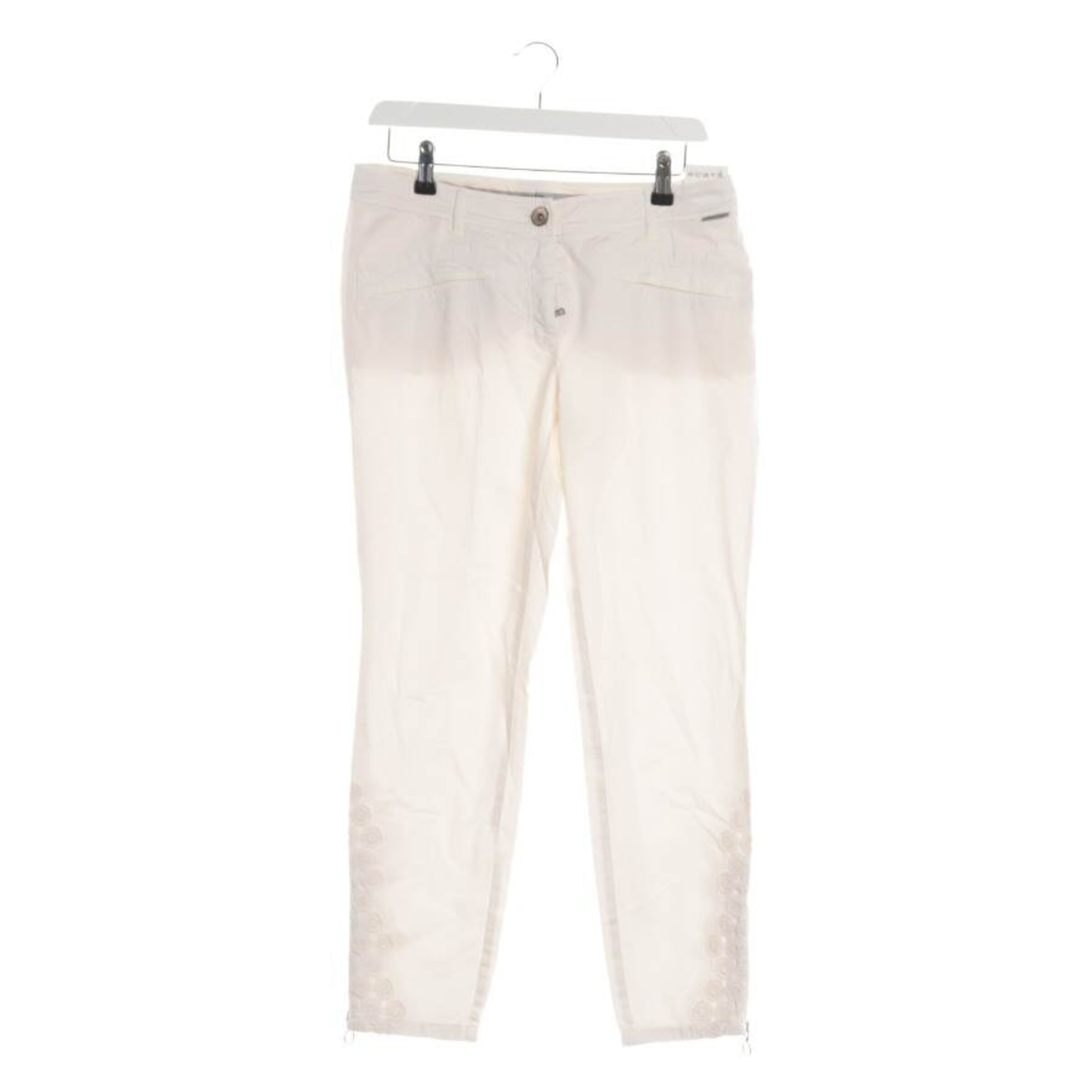 Marc Cain Pants in M in White: front