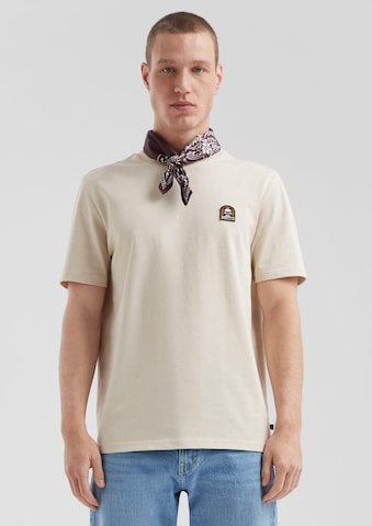 T-Shirt QS en beige : devant