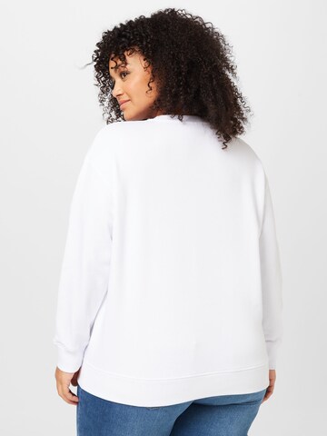 Calvin Klein Curve Sweatshirt i hvid