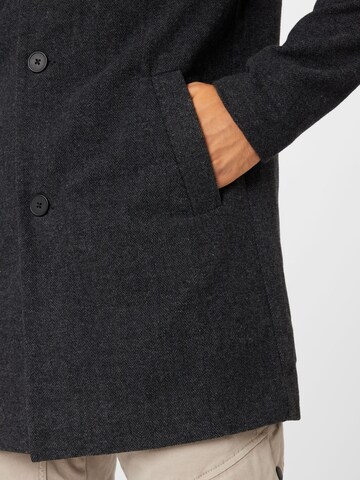 Manteau mi-saison 'TOBY' JACK & JONES en gris