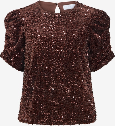 VILA Top 'BELIEVE ' in M in Brown, Item view