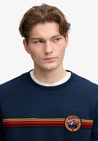Sweat-shirt Superdry & Co en bleu