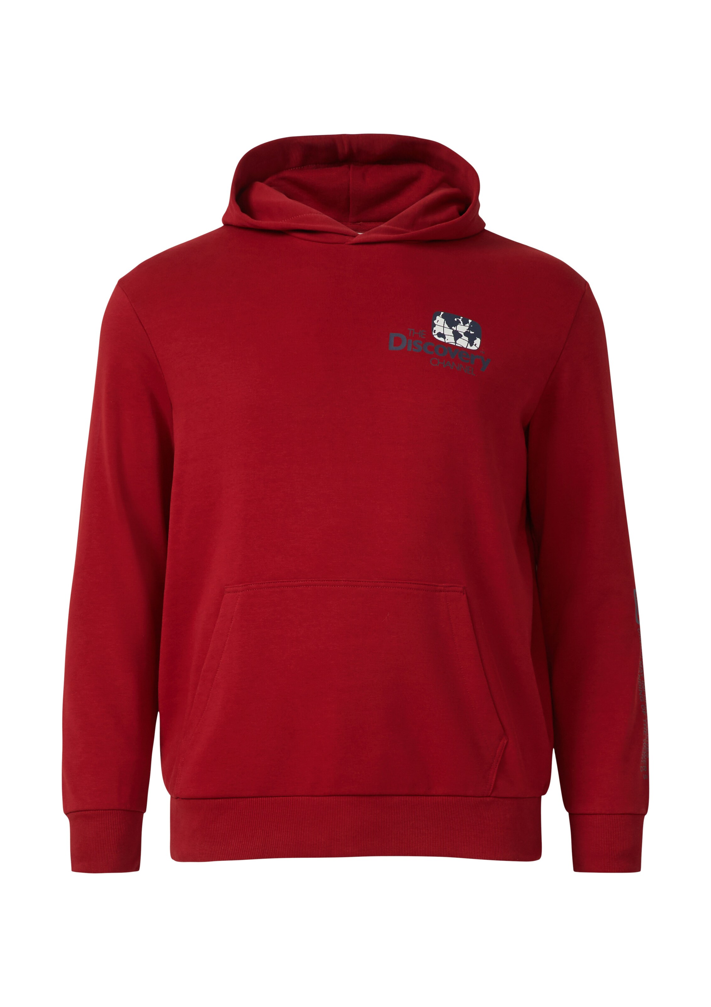 s.Oliver Men Big Sizes Sweatshirt in Rot: Vorderseite