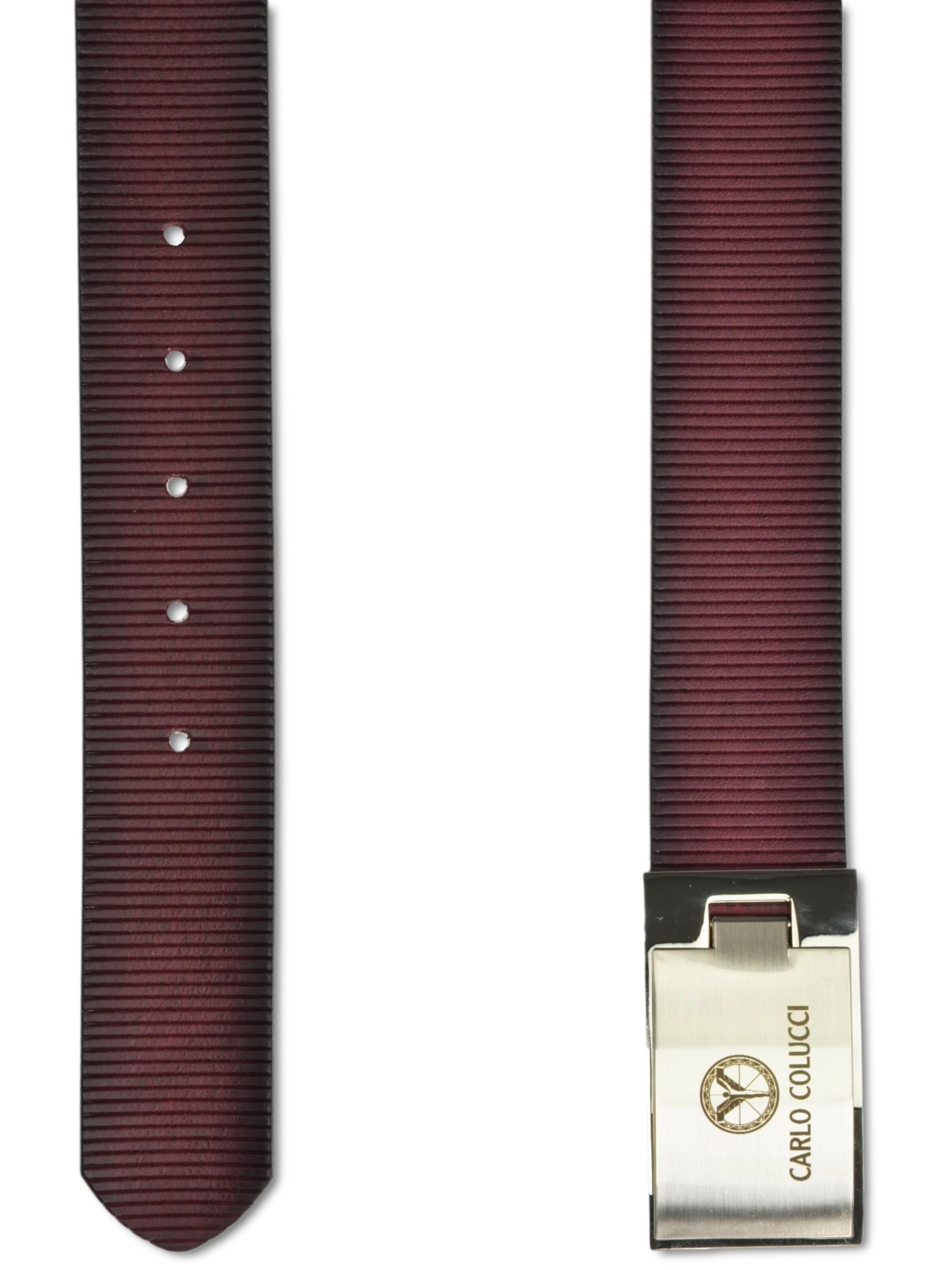 Carlo Colucci Gürtel 'Cavosi' in Rot