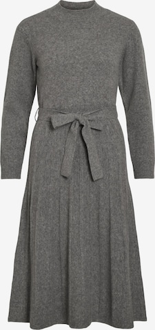 Robes en maille VILA en gris : devant