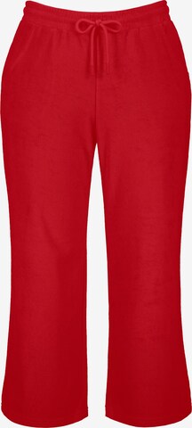 Ulla Popken Broek in Rood: voorkant