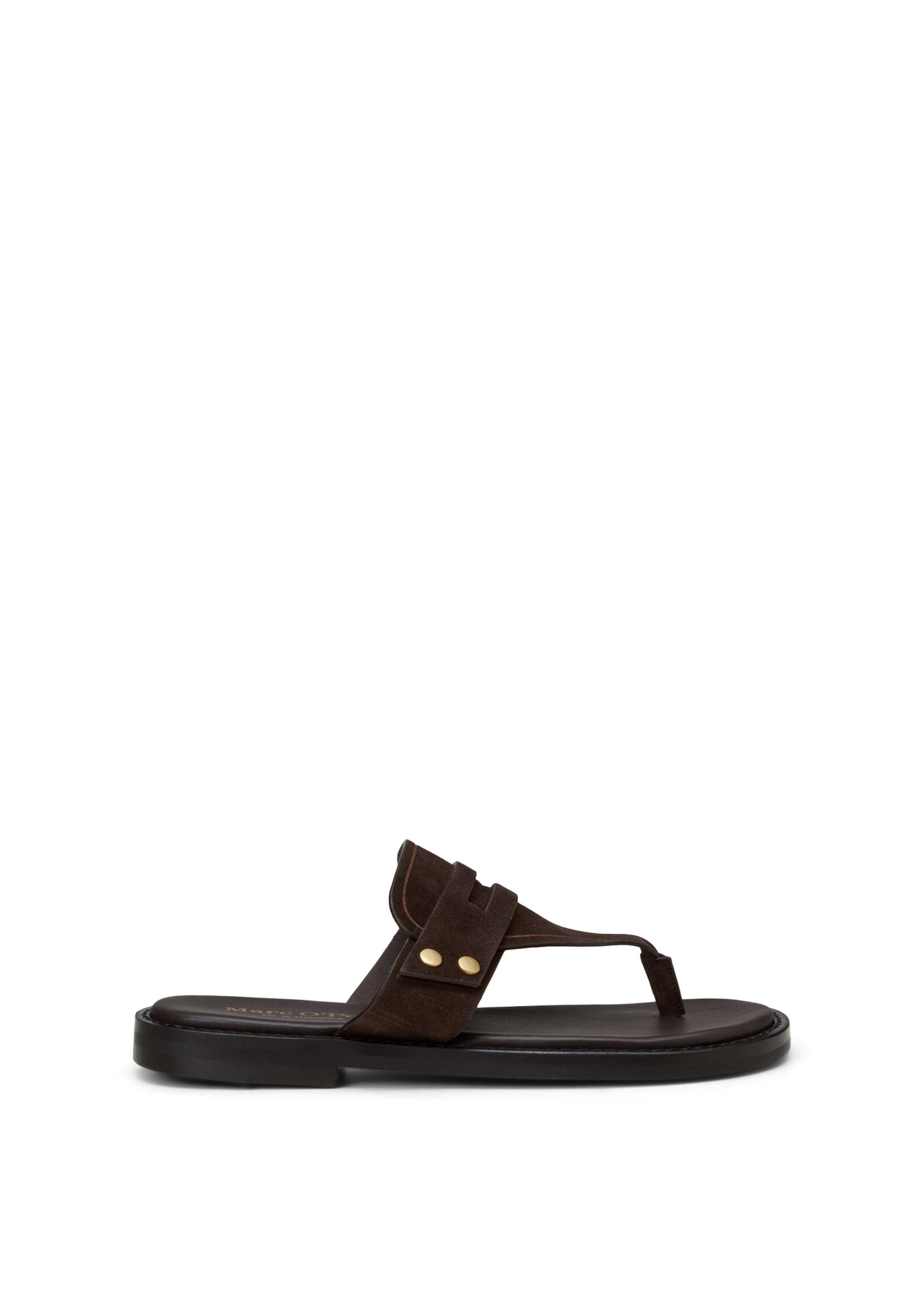 Marc O'Polo Teenslipper 'Stina' in Bruin