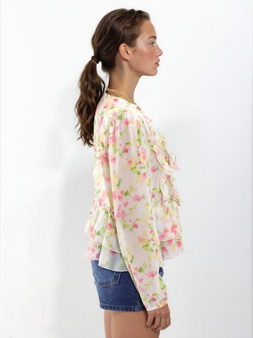 Hiccup Bluse in Weiß